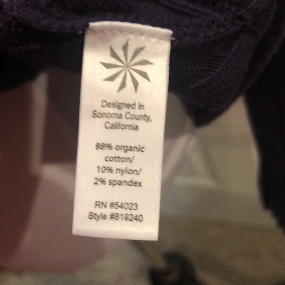 Athleta Womens Blue Long Sleeve Freestone Rib Zippy Jacket-Size Small - Picture 5 of 7